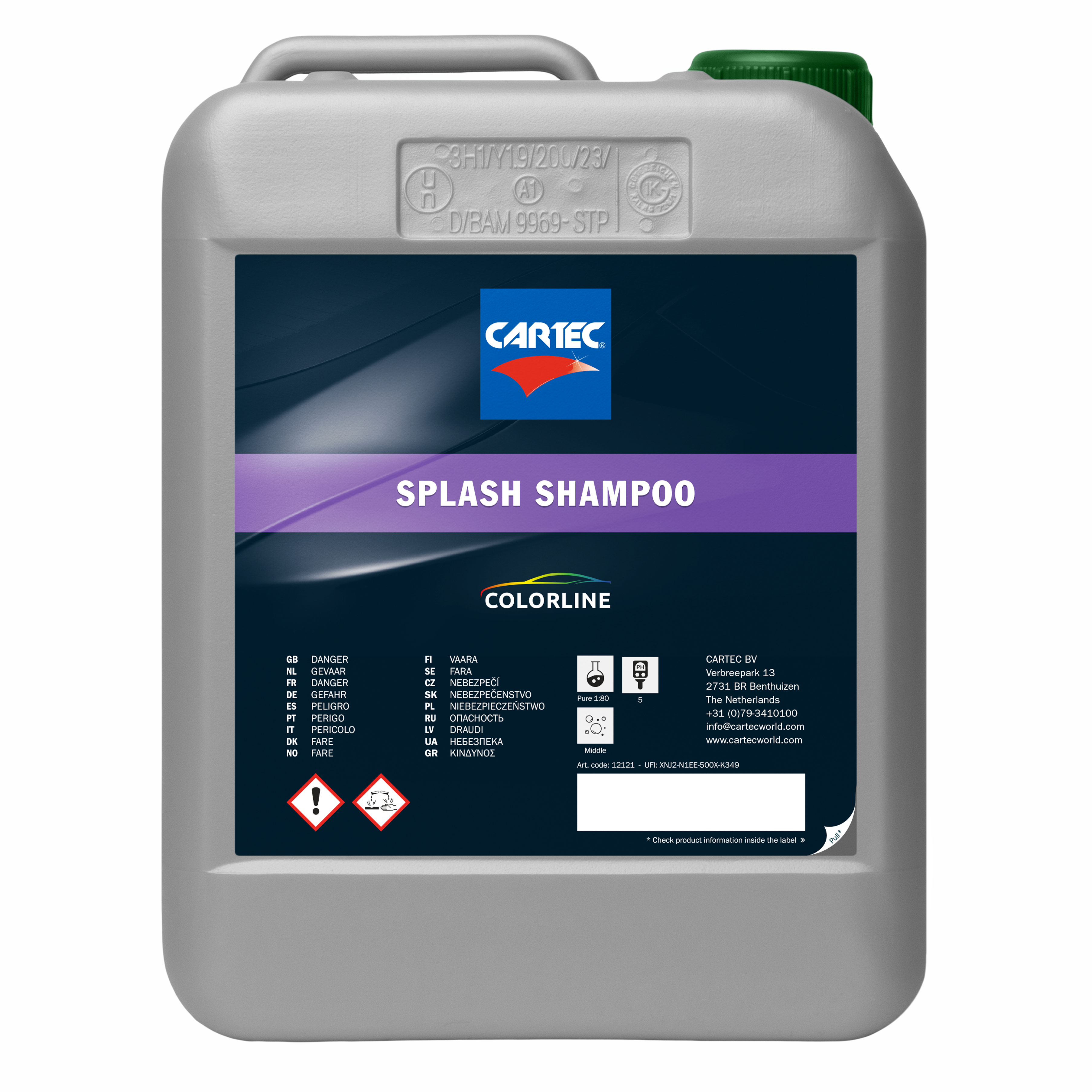 Splash Schampo - Vaxschampo