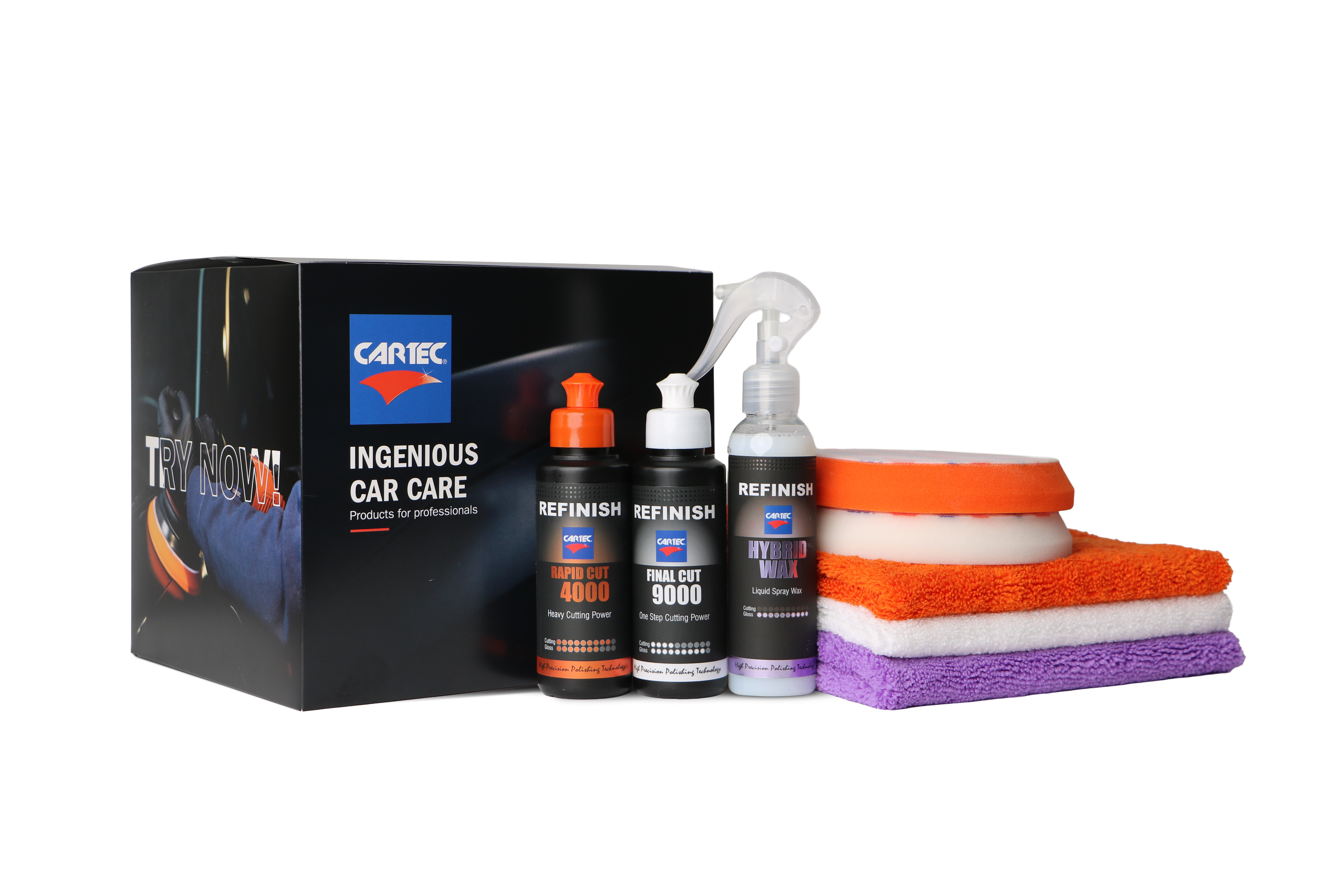 Refinish Starter Pack - Rapid Cut 4000