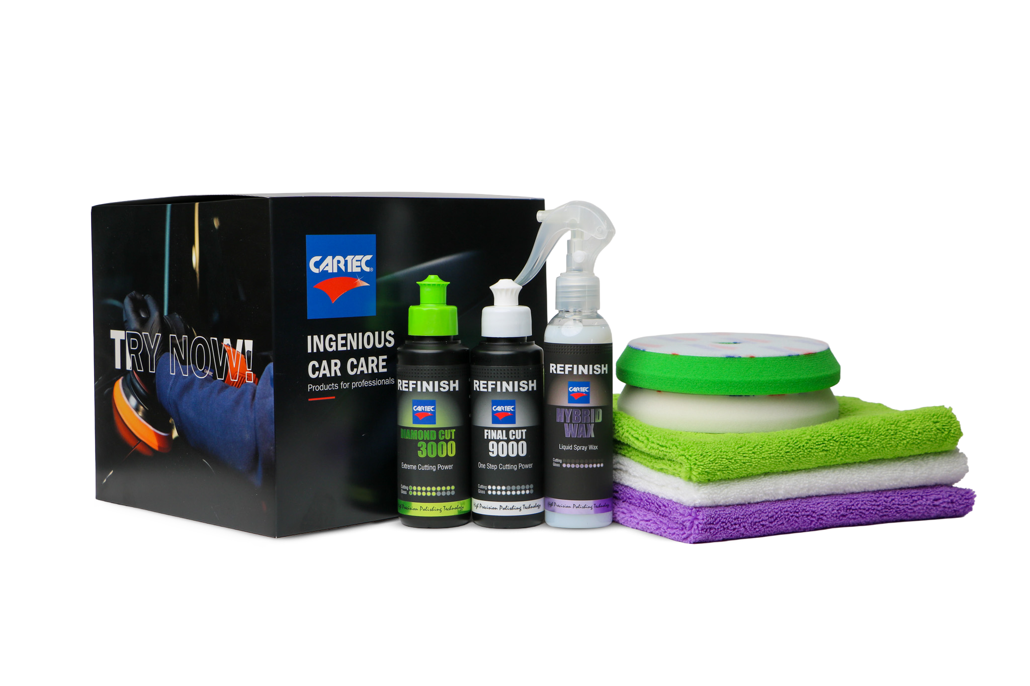 Refinish Starter Pack - Diamond Cut 3000